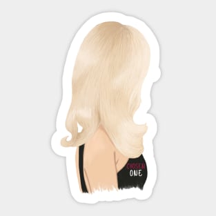 Buffy Summers - Chosen One hair Sticker